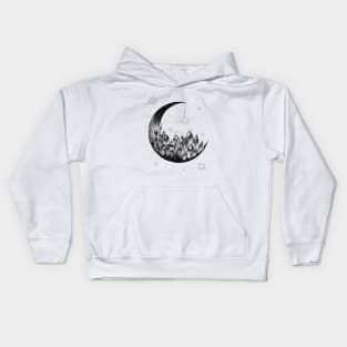 The Crystal Moon Magic Kids Hoodie